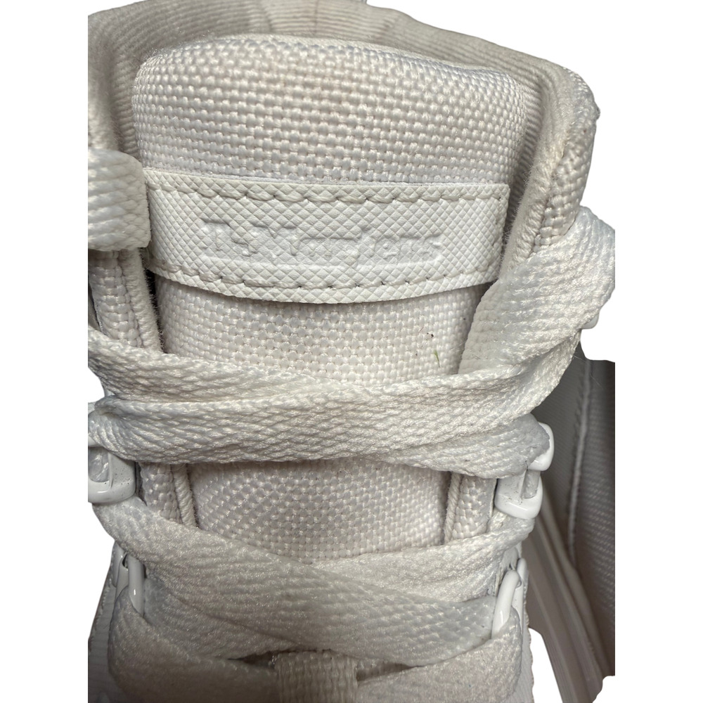Doc's Dr Martens Combs Women's 7 White Combat Boots Platform - Picture 8 of 11